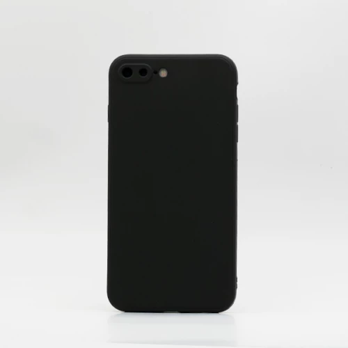 Coque Premium Noire pour iPhone 7 Plus et 8 Plus