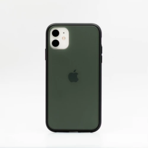 Coque Premium Noire Transparente pour iPhone 11