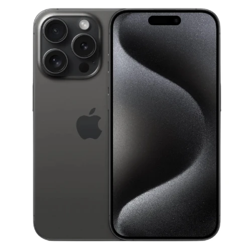 iPhone 15 Pro 128 GB Titan Schwarz