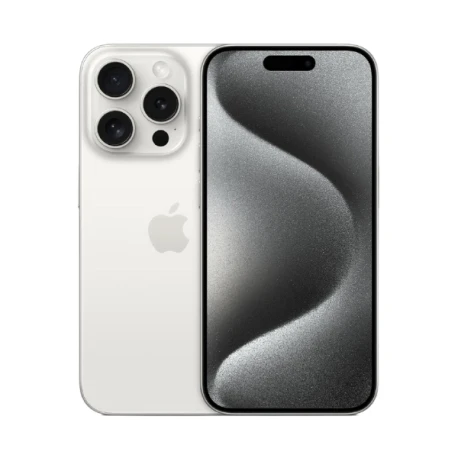 Ventes flash Apple - iPhone 15 Pro - 256 Go - Reconditionné - Premium - Titane blanc