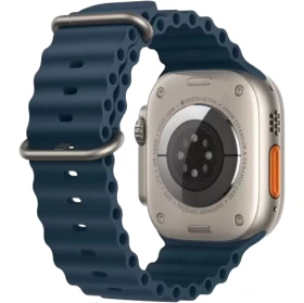 Apple Watch Ultra (2022) GPS + Cellular 49mm Naturel Titanium - Trail Loop grün