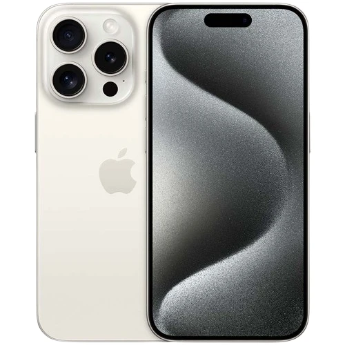 iPhone 15 Pro Max 256 Go Titane blanc - ESIM