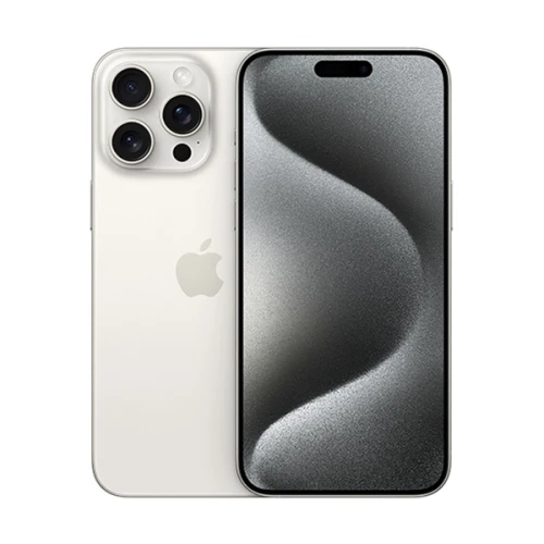 iPhone 15 Pro 128 Go Titane blanc eSIM