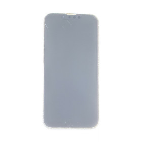 Foto de la pantalla sobreexpuesta para resaltar las imperfecciones