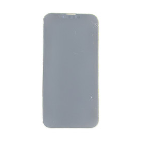Foto de la pantalla sobreexpuesta para resaltar las imperfecciones