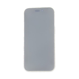 Foto de la pantalla sobreexpuesta para resaltar las imperfecciones