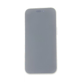 Foto de la pantalla sobreexpuesta para resaltar las imperfecciones