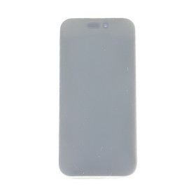 Foto de la pantalla sobreexpuesta para resaltar las imperfecciones