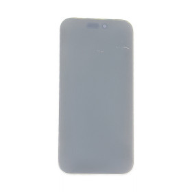 Foto de la pantalla sobreexpuesta para resaltar las imperfecciones