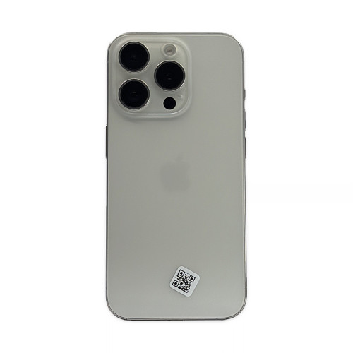 iPhone 15 Pro 128 Go Titane blanc - Produit unique