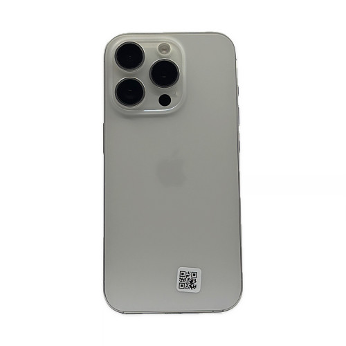 iPhone 15 Pro 128 Go Titane blanc - Produit unique