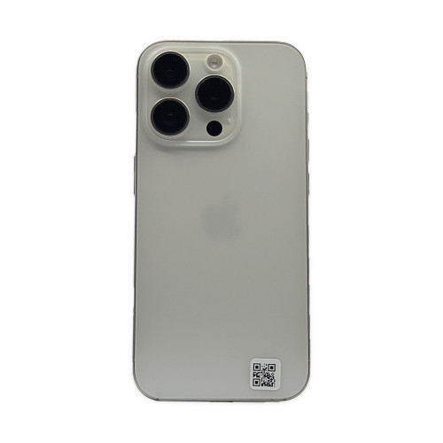 iPhone 15 Pro 128 Go Titane blanc - Produit unique