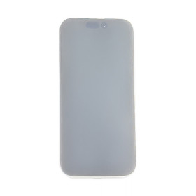 Foto de la pantalla sobreexpuesta para resaltar las imperfecciones