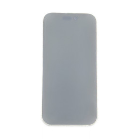 Foto de la pantalla sobreexpuesta para resaltar las imperfecciones
