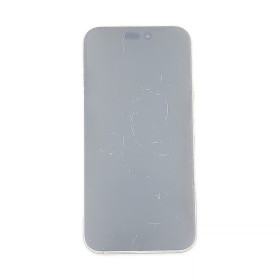Overexposed screen photo to highlight imperfections