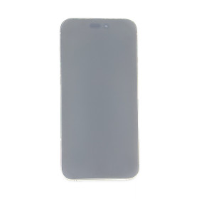 Foto de la pantalla sobreexpuesta para resaltar las imperfecciones