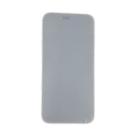 Foto de la pantalla sobreexpuesta para resaltar las imperfecciones