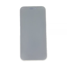 Foto de la pantalla sobreexpuesta para resaltar las imperfecciones