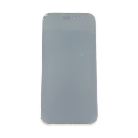 Overexposed screen photo to highlight imperfections