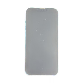Foto de la pantalla sobreexpuesta para resaltar las imperfecciones