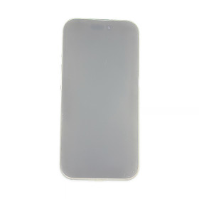 Foto de la pantalla sobreexpuesta para resaltar las imperfecciones