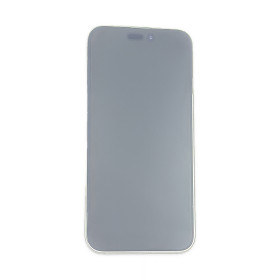 Foto de la pantalla sobreexpuesta para resaltar las imperfecciones