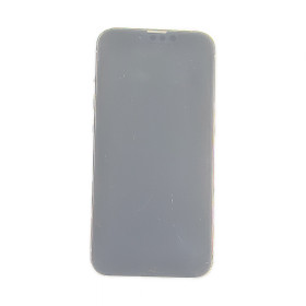 Foto de la pantalla sobreexpuesta para resaltar las imperfecciones