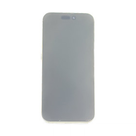 Foto de la pantalla sobreexpuesta para resaltar las imperfecciones