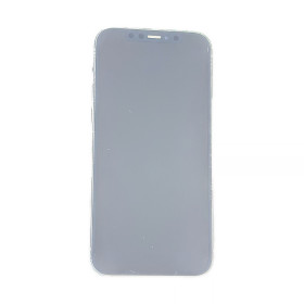 Foto de la pantalla sobreexpuesta para resaltar las imperfecciones