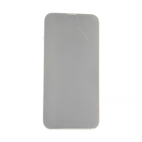 Foto de la pantalla sobreexpuesta para resaltar las imperfecciones