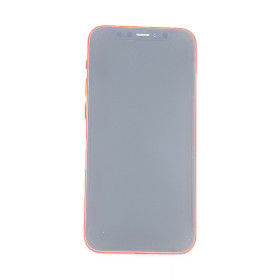 Foto de la pantalla sobreexpuesta para resaltar las imperfecciones