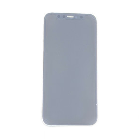 Foto de la pantalla sobreexpuesta para resaltar las imperfecciones