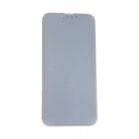 Foto de la pantalla sobreexpuesta para resaltar las imperfecciones