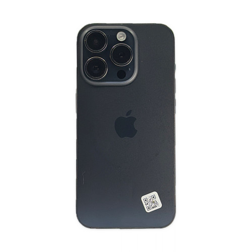 iPhone 15 Pro 128 GB Titan Schwarz - Einzigartiges Produkt