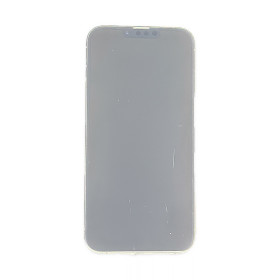 Foto de la pantalla sobreexpuesta para resaltar las imperfecciones