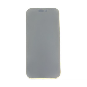 Foto de la pantalla sobreexpuesta para resaltar las imperfecciones
