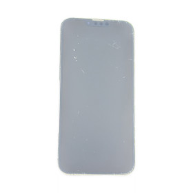 Foto de la pantalla sobreexpuesta para resaltar las imperfecciones