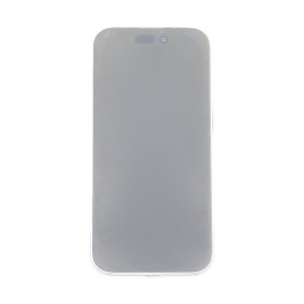 Foto de la pantalla sobreexpuesta para resaltar las imperfecciones