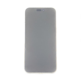 Overexposed screen photo to highlight imperfections