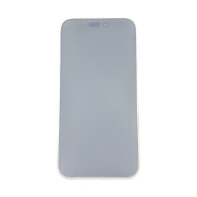 Foto de la pantalla sobreexpuesta para resaltar las imperfecciones