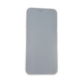 Foto de la pantalla sobreexpuesta para resaltar las imperfecciones