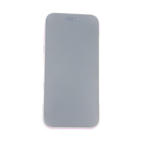 Foto de la pantalla sobreexpuesta para resaltar las imperfecciones
