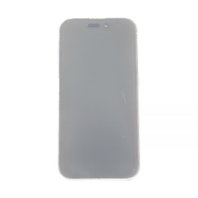 Foto de la pantalla sobreexpuesta para resaltar las imperfecciones
