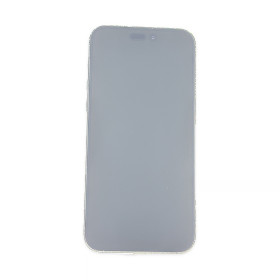 Foto de la pantalla sobreexpuesta para resaltar las imperfecciones