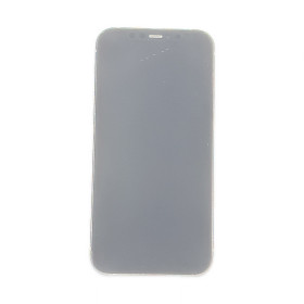 Foto de la pantalla sobreexpuesta para resaltar las imperfecciones