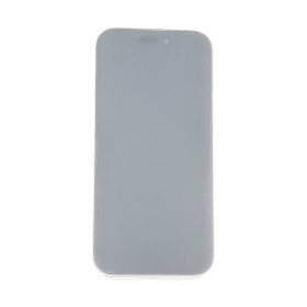 Foto de la pantalla sobreexpuesta para resaltar las imperfecciones