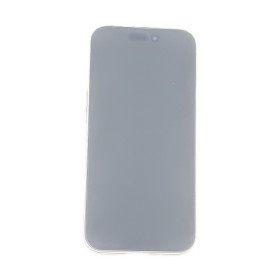 Foto de la pantalla sobreexpuesta para resaltar las imperfecciones