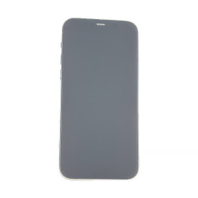 Foto de la pantalla sobreexpuesta para resaltar las imperfecciones