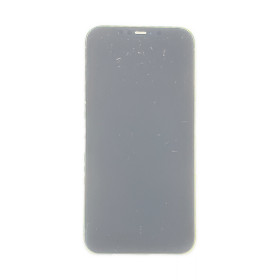 Foto de la pantalla sobreexpuesta para resaltar las imperfecciones