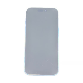 Foto de la pantalla sobreexpuesta para resaltar las imperfecciones